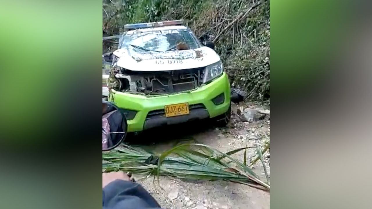 La zona donde se perpetró la masacre, en Huila