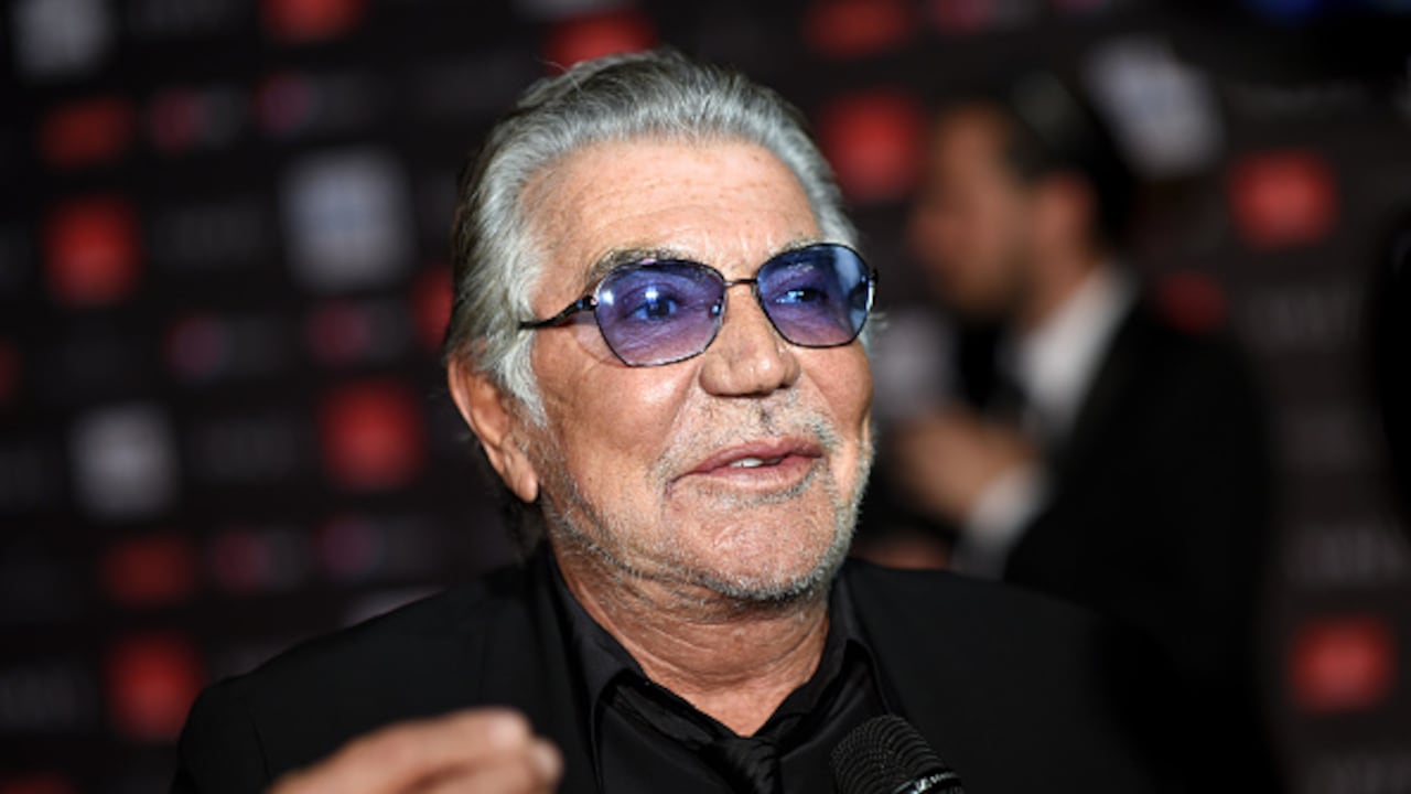 El diseñador Roberto Cavalli