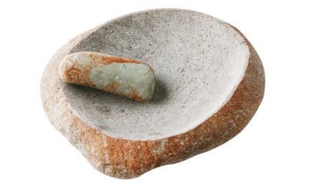 El mortero ha sido utilizado por los indígenas de las comunidades de la región en la preparación de bebidas curativas. Investigadores creen que pudo ser usado en la cocina. Foto: Cocina Semana.