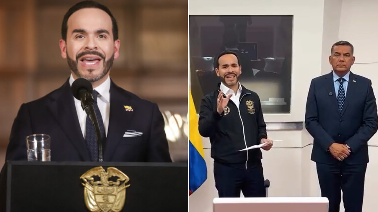 Abelardo de la Espriella y Jorge Eduardo Mora López se pronunciaron al cierre de la jornada de protestas.