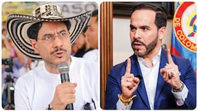 Iván Cepeda y Abelardo de la Espriella