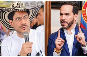 Iván Cepeda y Abelardo de la Espriella