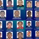 Cartel de los más buscados del Clan del Golfo.