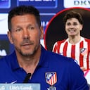 Diego Simeone habló en conferencia de prensa sobre el caso de Julián Álvarez