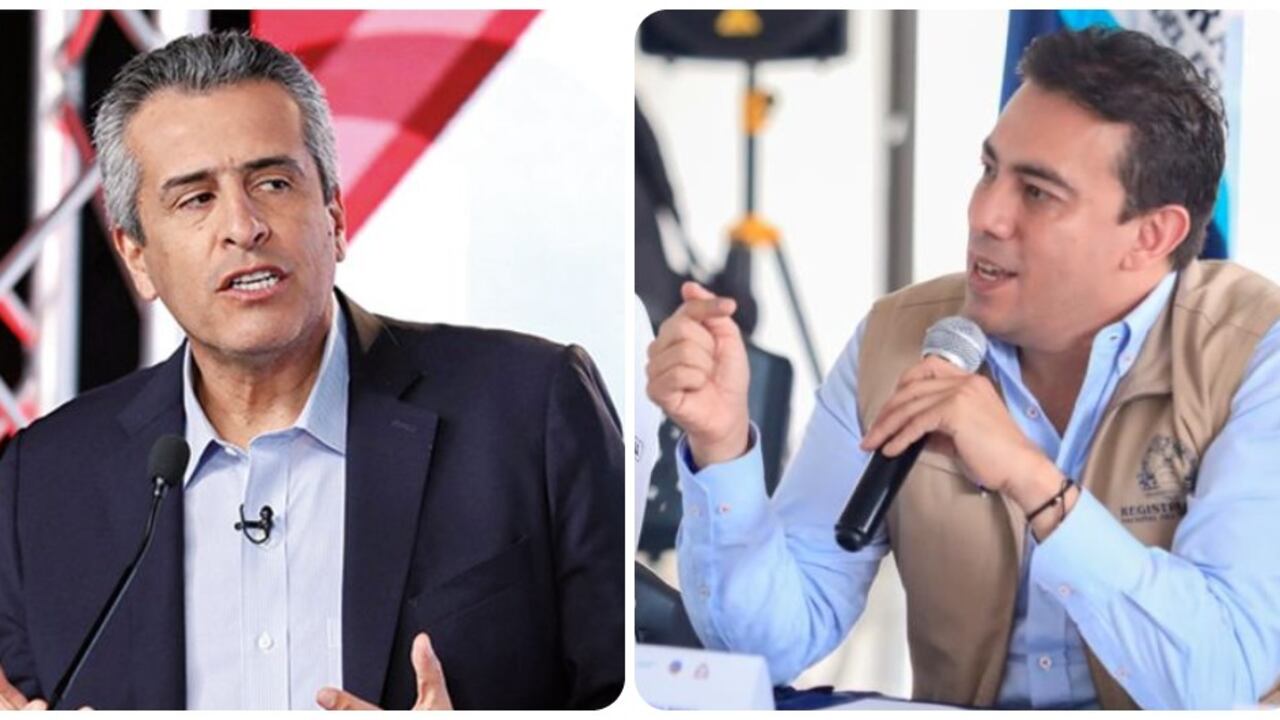 Luis Fernando Velasco y Alexander Vega.