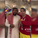 Mexicano y árabe realizan riesgosa apuesta en el Mundial de Qtar 2022