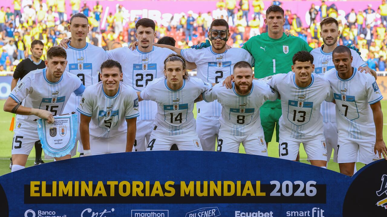 La selección de Uruguay viene de perder su último partido 2-1 con Ecuador.