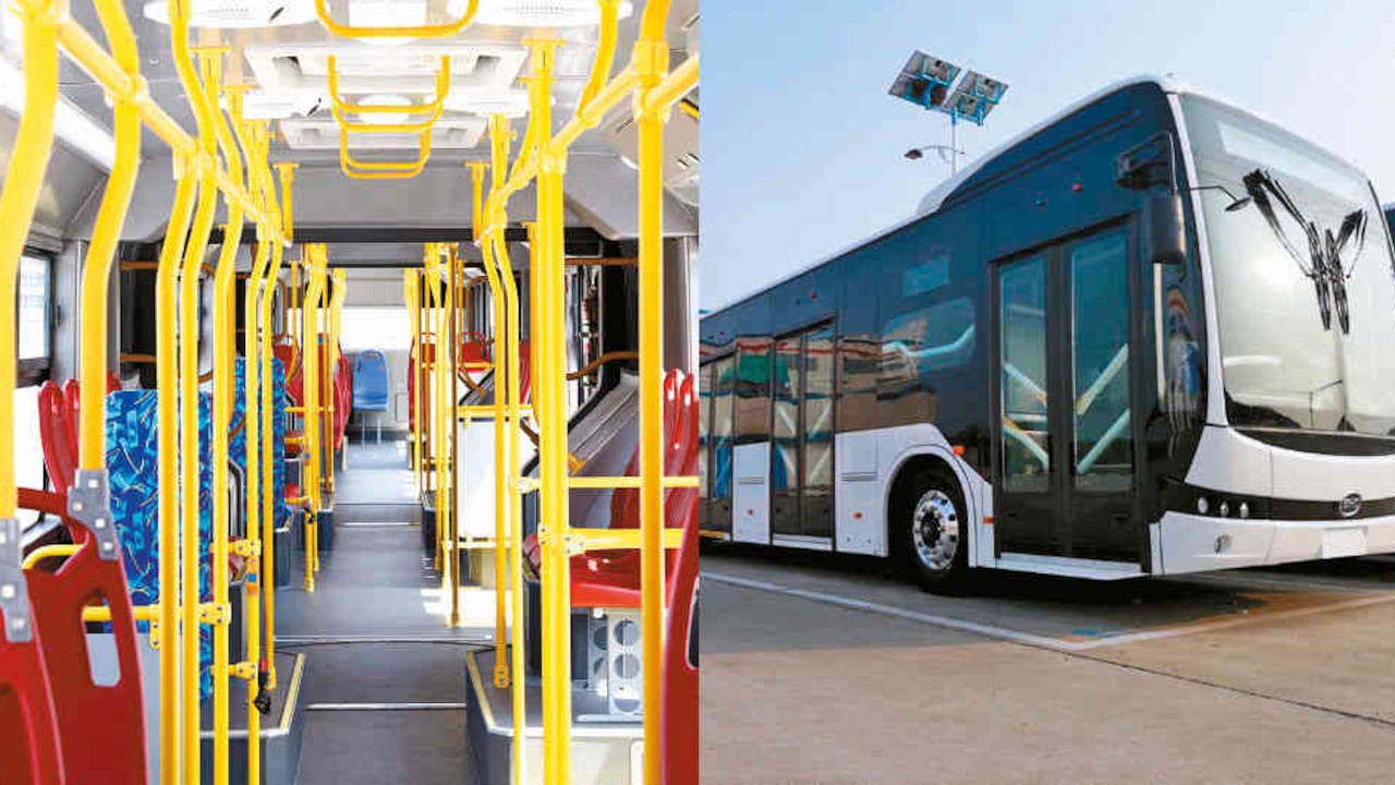 Los buses eléctricos tendrán acceso a wifi y puertos de carga USB.
