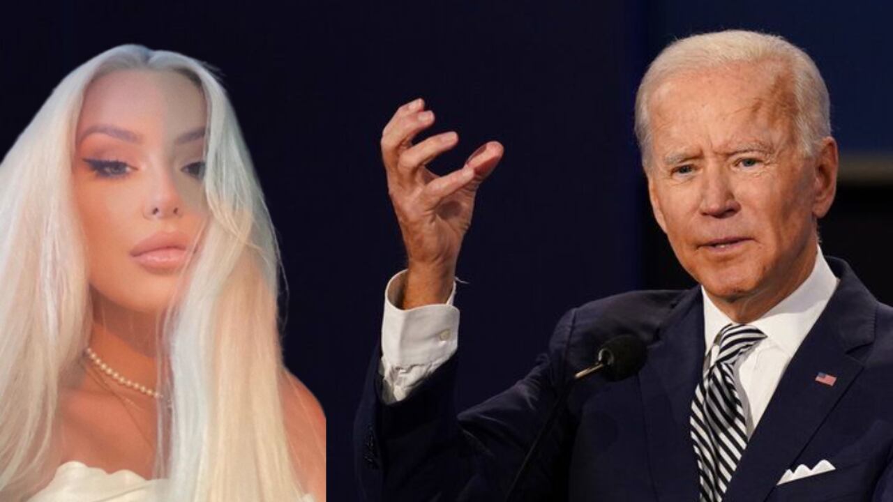 Tana Mongeau, la modelo que prometió desnudarse si le gana Biden a Trump