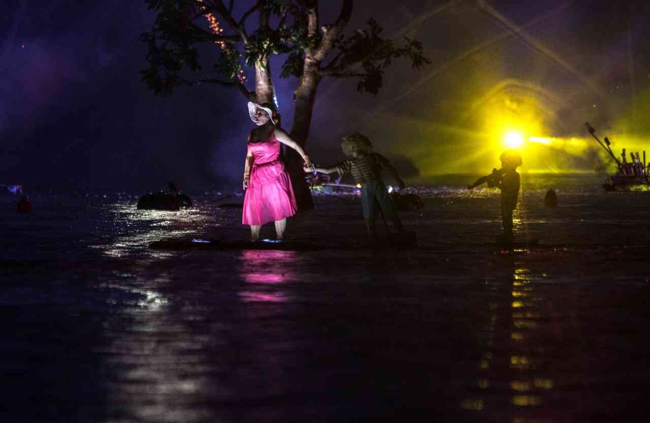 Así terminó una nueva edición del festival de teatro, que este año reunió artistas de 13 países. Foto: Sergio Iván Acero