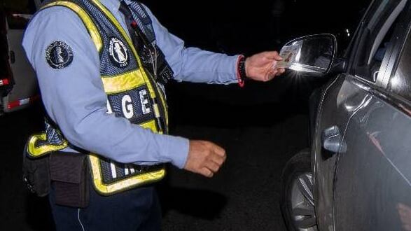 Guarda de tránsito.