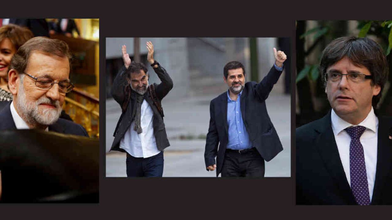 El presidente Mariano Rajoy, tiene previsto quitarle poderes al gobierno catalán. Foto: AP