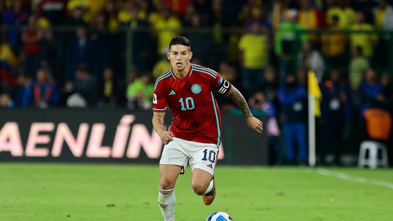 James Rodríguez fue el capitán de Colombia en Quito