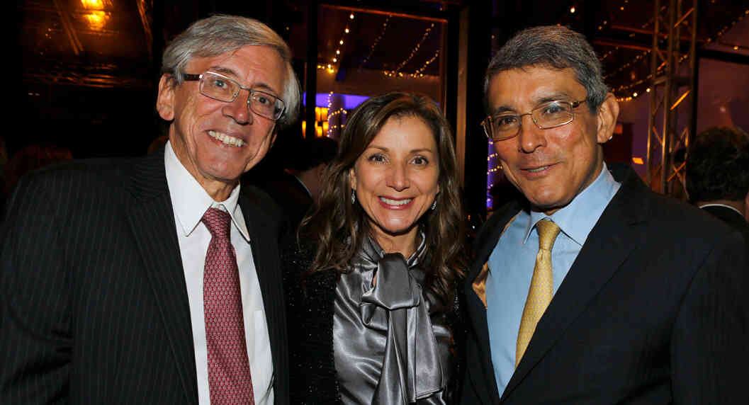 Carlos Arango, Claudia Mora y Felipe Pinilla.