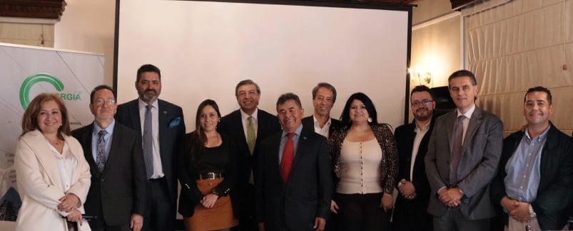 Integrantes de la nueva junta de la Cámara Colombiana de la Energía