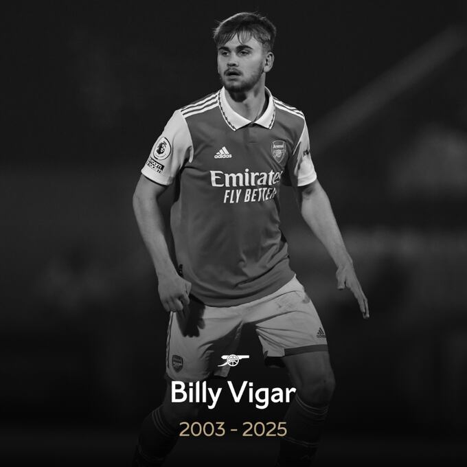Billy Vigar murió a los 21 años tras una  "lesión cerebral significativa".