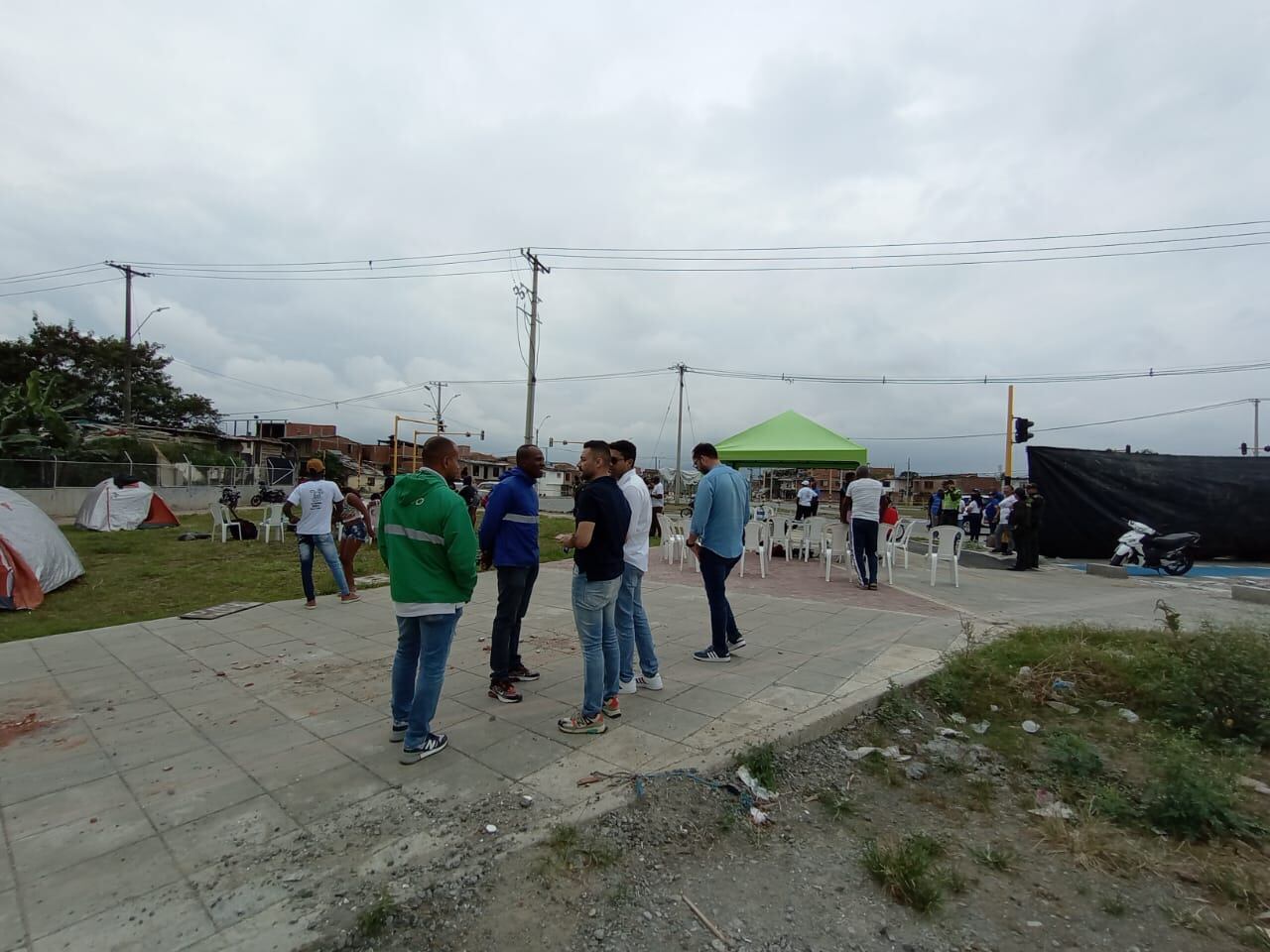 La estación no pude ser inaugurada