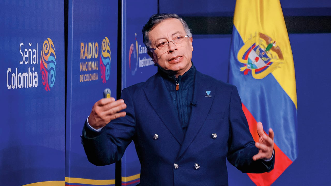 Gustavo Petro, presidente saliente de Colombia