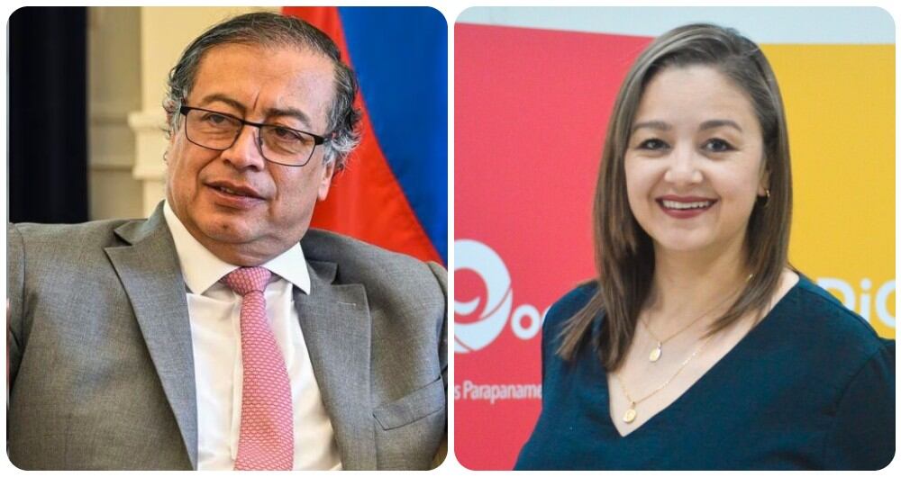 Gustavo Petro y Luz Cristina López.