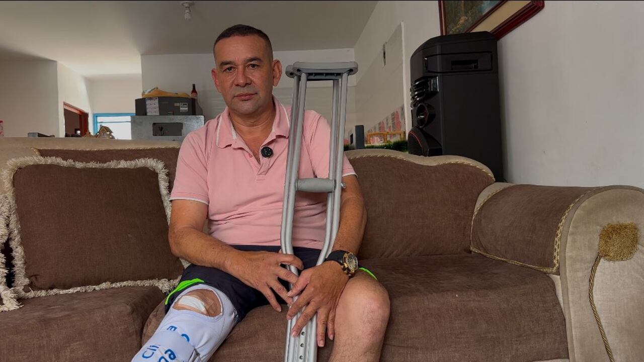 Secretaría de Movilidad se reunió con el agente de tránsito que fue embestido en un operativo de Cali: él hace llamado a la conciencia ciudadana