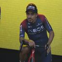 Daniel Martínez es uno de los tres líderes del Ineos para la carrera