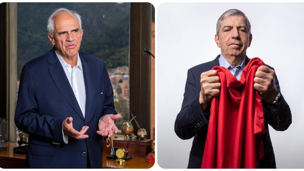 Ernesto Samper y César Gaviria