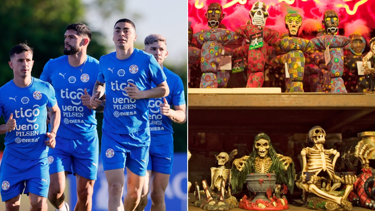 Selección Paraguay habría sido víctima de brujería en Colombia.