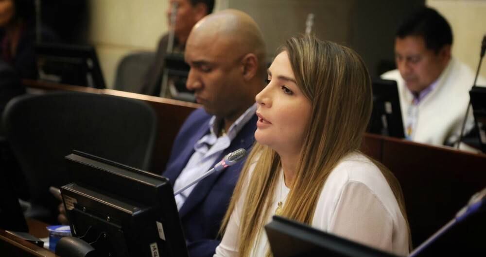 Nadia Georgette Blel Scaff, autora de la iniciativa. Foto: Dinero