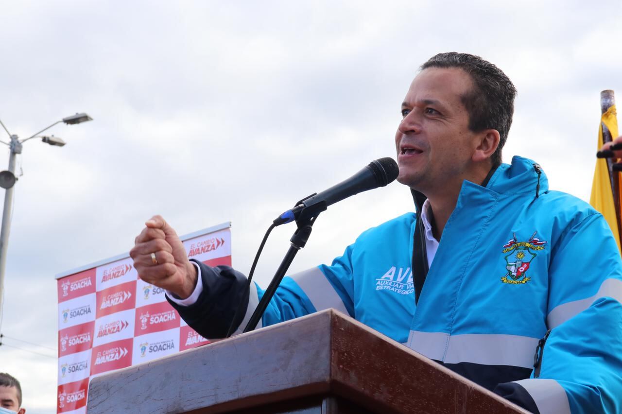 Juan Carlos Saldarriaga, alcalde de Soacha.
