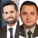 El abogado Miguel Ángel del Río, el teniente coronel Óscar Dávila y el coronel Carlos Feria.