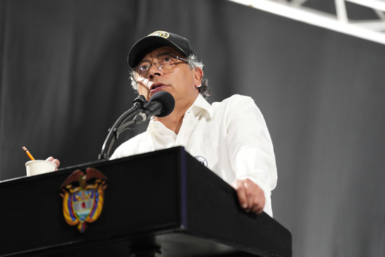 Presidente Gustavo Petro arremetió desde Cali en un fuerte discurso