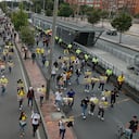 bloqueos en transmilenio