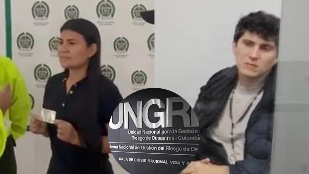 Karen Manrique y Wadith Manzur capturados tras la orden de la Corte para enviarlos a la cárcel por el caso UNGRD.