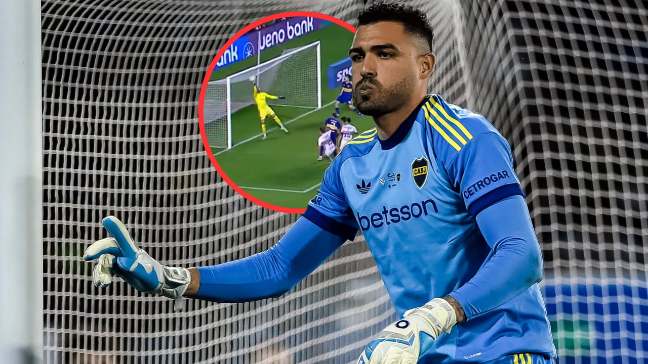 La atajada de Álvaro Montero que fue crucial en la clasificación de Boca Juniors contra São Paulo.