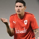 James Rodríguez, jugador del Al Rayyan