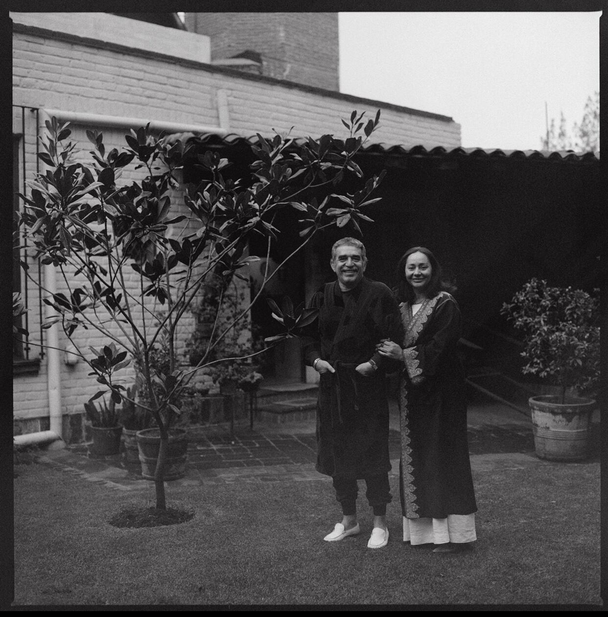 Mercedes Barcha Pardo y Gabriel García Márquez
12 de octubre de 1982, la mañana en que se anunció el premio Nobel.