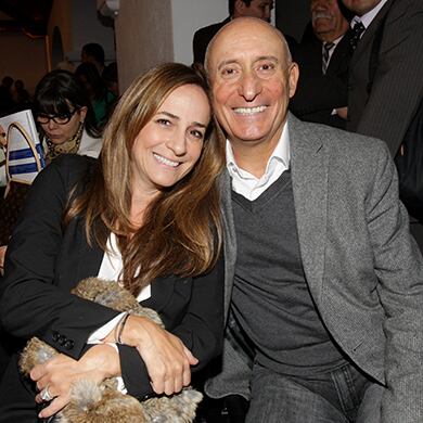 María Cecilia Lequerica y Guillermo Santos.