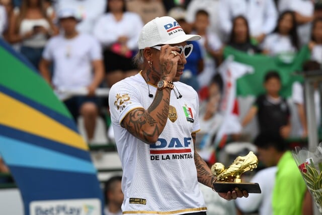 El jugador Dayro Moreno.