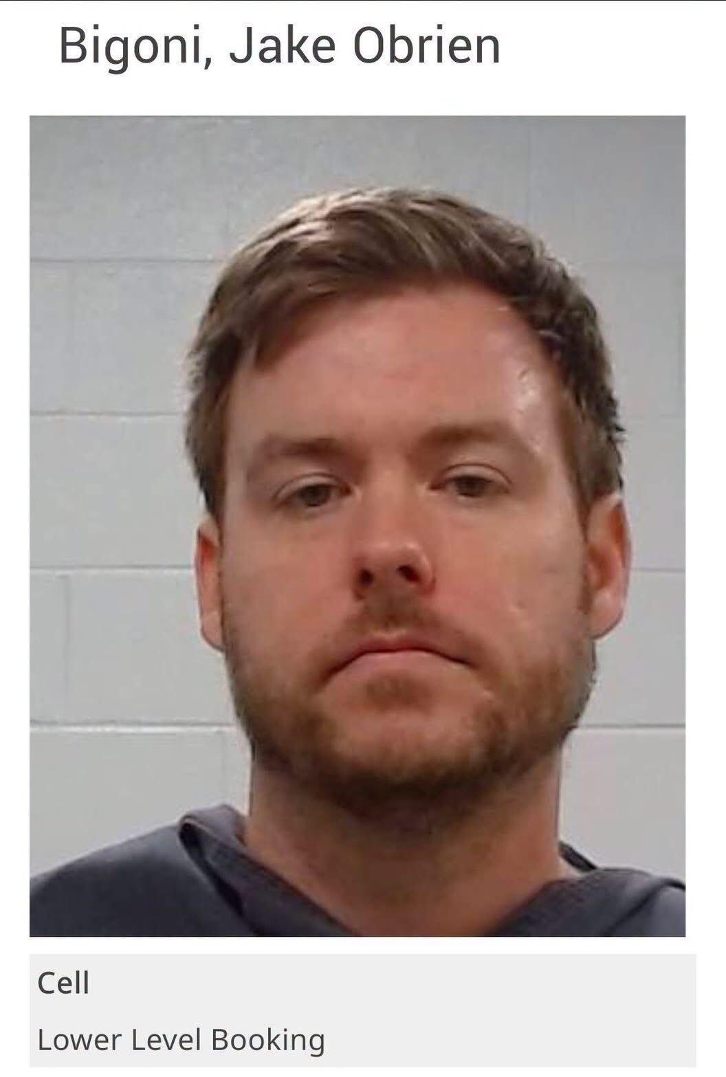 Jake Obrien, detenido por la policía tras el asesinato de su esposa