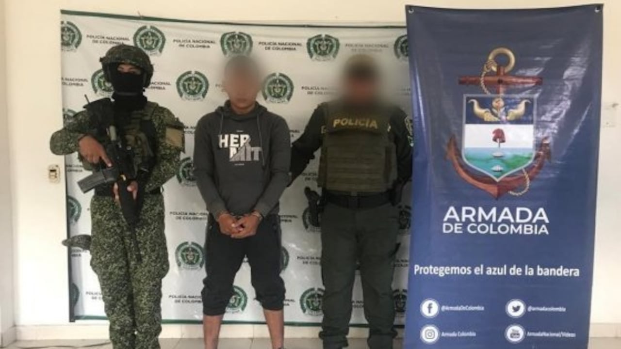 Capturan a alias Brayan, presunto miembro del Clan del Golfo en Sucre