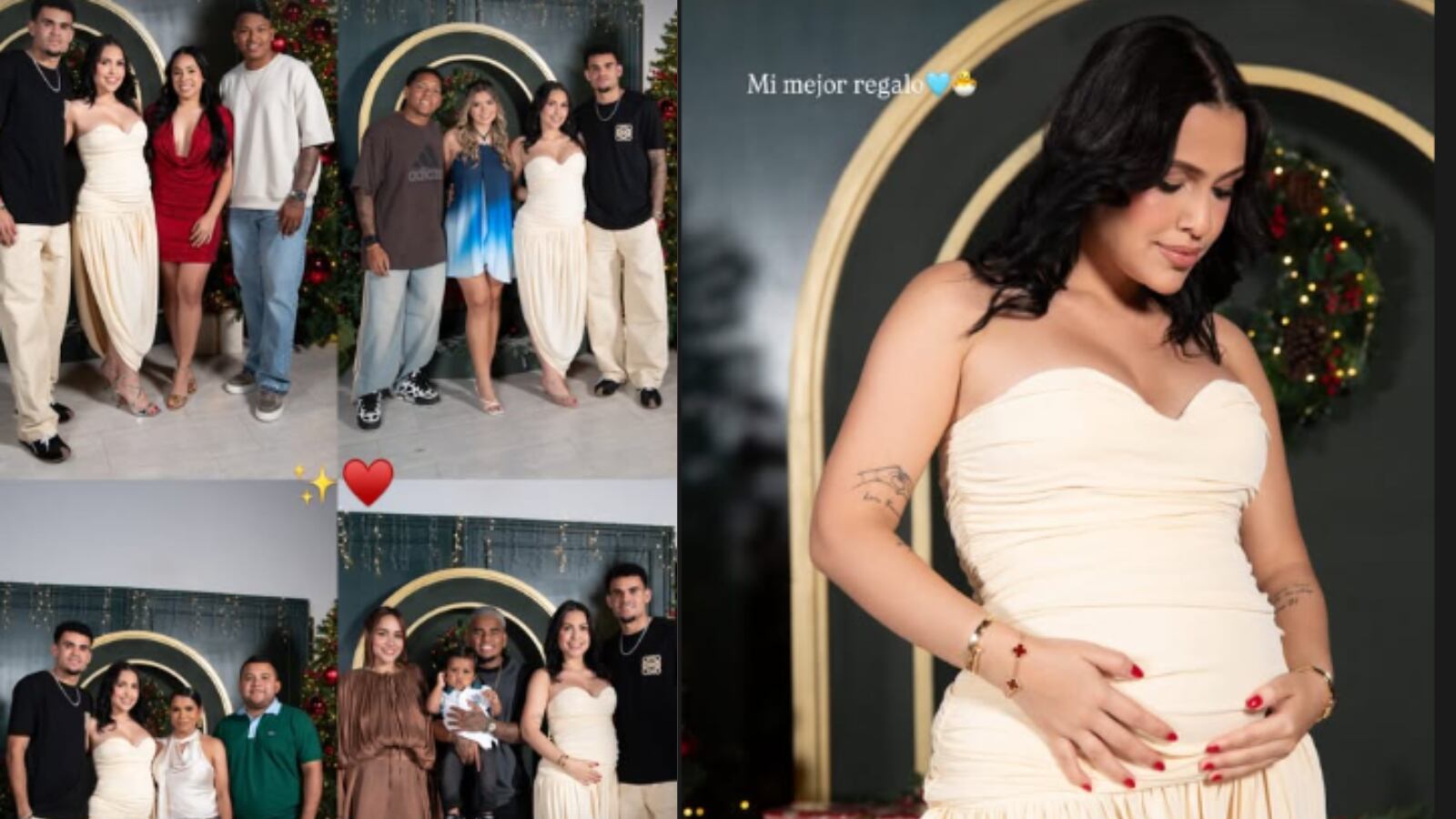 Un nuevo capítulo de amor está por comenzar: Geraldine acaricia con ternura la llegada de su tercer hijo.