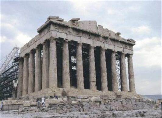 Partenón en Atenas, Grecia.