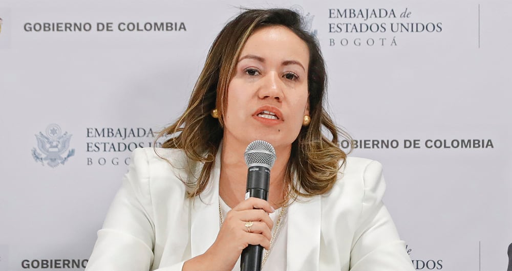 Carolina Corcho Ministra de Salud. Según el movimiento Pacientes Colombia, la ministra Carolina Corcho no está socializando debidamente la reforma a la salud.