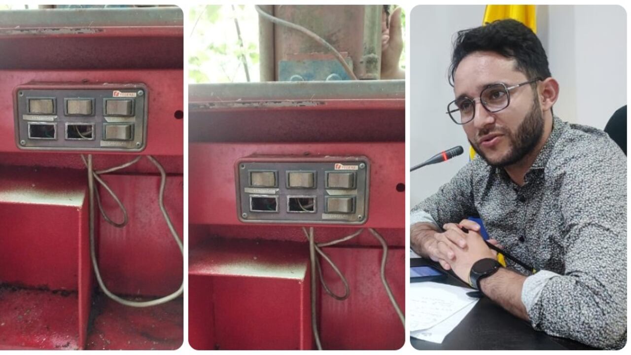 El concejal José Yesid Fernández denunció que algunas alarmas en Armero no funcionan,