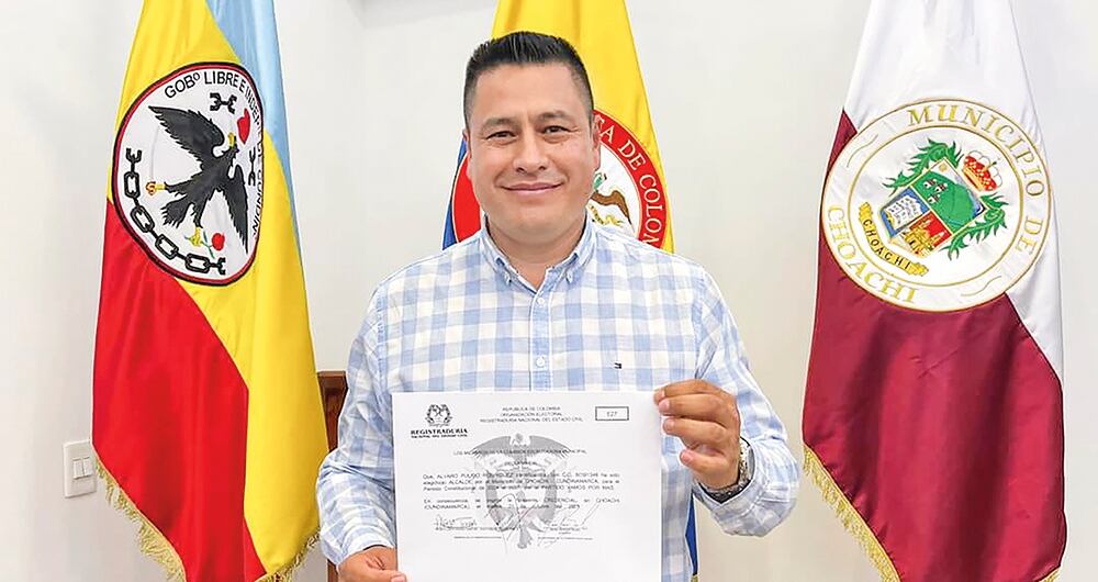 El teniente coronel retirado del Ejército Álvaro Pulido Rodríguez ganó las elecciones y se convirtió en el nuevo alcalde de Choachí, Cundinamarca.