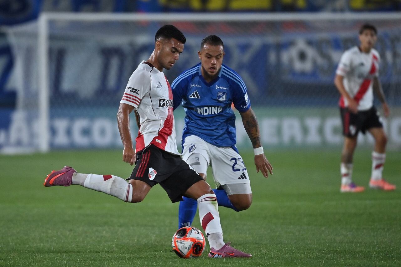 El gesto de Falcao García con el que se hizo notar en el River Plate vs ...