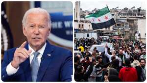 El presidente de los Estados Unidos, Joe Biden, se pronunció sobre la situación en Siria.