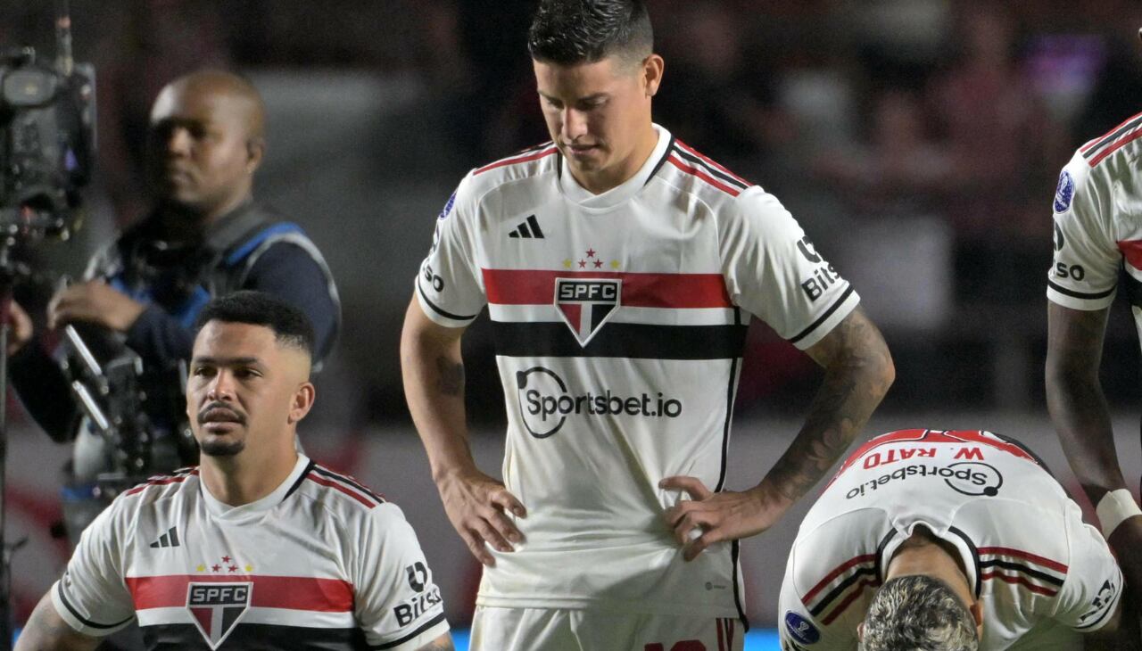 James Rodríguez falló el único penal del partido.