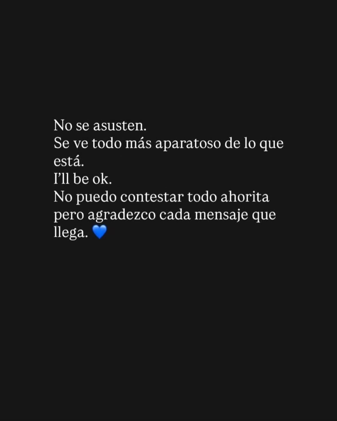 Jesús Navarro, vocalista de Reik, bajo observación médica