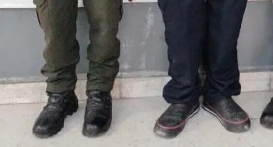 El falso uniformado usaba zapatos diferentes a los usados por los agentes de la institución.